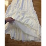 EXPRESS  White Ruffled Tiered Maxi Dress Size Medium Photo 6