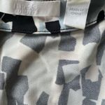 Hugo Boss 💕  Womens Geometric Multi-Color Short Sleeve Blouse Shirt small Photo 1