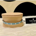 Kate Spade spot the spade blue enamel hinge silver bracelet Photo 3