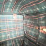 Dunhill Authentic Vintage Brown Grey Coated Canvas Weekender Bag Plaid Lining Photo 8