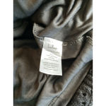 Lulus Black Chunky Knit Crochet Midi Dress Shoulder Tie Size Small Photo 6