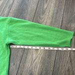 ZARA  Bright Green Knit crop Sweater long sleeve Photo 5