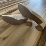 NYDJ  Women's Beige Suede Block Heel Pumps size 8.5 Photo 5