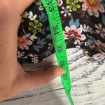 Boden Floral Long Sleeve Dress Black Multicolor Boho Midi 12R Size 12 Photo 3