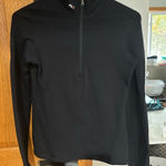 Ralph Lauren  Black Quarter-Zip Sweatshirt-worn once! Like new! Photo 0