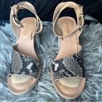 Gianni Bini  Marilane snake print block heel sandal women’s shoe size 7.5 Photo 4