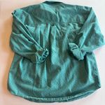 VINTAGE 90s SEGRETS SUN PRINTS Blue‎ 100% Cotton Button Down Casual Shirt Medium Blue Photo 3