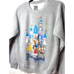 Disneyland x Funko 65th Anniversary Heather Gray Mickey Crewneck Sweatshirt M Photo 1