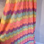 Lilly Pulitzer Inna Maxi Bright Multi-Color Knit Dress with Side Slits | XS Photo 8