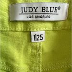 Judy Blue  Citron Five Pocket Slim Fit Jeans, size 1/25 EUC Photo 1