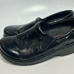 Klogs black patent Leather clogs size 10 Photo 2