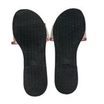 Havaianas Trancoso Slides Women’s Size 11-12 Beige Bronze Chevron Strap Photo 6