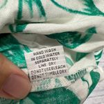 Raviya Tropical Printed Ruffle Hem Swim Cover Up Dress Size XL White Green New Photo 7