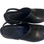 Crocs  women’s black mercy work clogs size 10 Photo 1