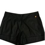 Trina Turk  Cuffed Black Dressy‎ shorts size 2 Photo 2