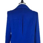 Alorna Vintage Winter Coat Long Wool Double Breasted Royal Blue Women’s Size 14 Photo 7