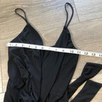 MISA Los Angeles  Domino Vneck Knot Front Tie Womens Maxi Dress Size XS Photo 3