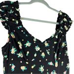 Free People Like a Lady Citrus Blooms Fruit Printed Mini Sweetheart Dress XS Photo 2