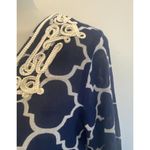 Lands' End Women's Swim Cover Up Pull-over Dress 3/4 Sleeves Geomentric Size XS Photo 4