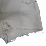 Levi's 501 Women's 25 Button Fly Denim White Shorts Photo 4