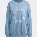 Adidas Carolina Blue Trefoil Crewneck Photo 0