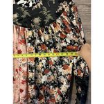 Anthropologie Delfi Collective Asian Floral Silk Blouse Sz M Photo 4