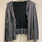 Alex Marie Silver Dressy Cardigan Shawl in Size XL Photo 0