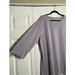 J Jill Womens 3X Luxe Supima Crew Neck Neck Tunic Top Purple Size undefined Photo 1