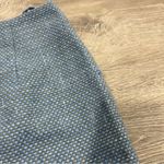 L'Agence  Blue Tweed Mini Skirt Photo 4