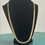 EXPRESS Gold and Rhinestone 3 Piece Chevron Collar Chain Style Necklace Set Photo 7