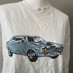 Brandy Melville John Galt Cropped Vintage Car Long Sleeve Top Photo 1