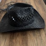 Pretty Little Thing Black Straw Hat Photo 4