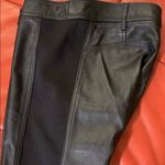 William Rast  black leather boot cut pants. EUC. Photo 6