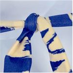 J.Crew Blue & White Underwire Bikini Top 34C – Sweetheart Halter EUC Photo 12