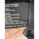 Canada Weather Gear Black Puffer Coat Faux Fur Hood Women's Size M Size L Photo 7