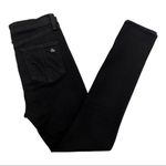 Rag and Bone Lace-Up Skinny High Rise Jeans Black Coal Size 26 Photo 9