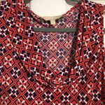 Banana Republic  geometric cowl‎ neck tank top women’s size medium Photo 1