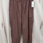 All In Motion Target Women’s Large Brown Cargo Pants Athletic New Photo 0