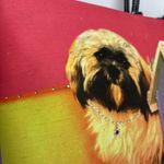 Bedazzled Dog Tote‎ Bag Puppy Purse 8" Handbag Photo 3