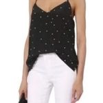 L'Agence  grommet black silver tank size small  Photo 0