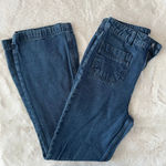 Motel Women's  Blue Wide Leg Jeans Size S (US 4) Bareback Photo 0