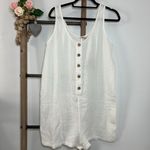 Faherty NWT Dream Cotton Gauze Jamesport Romper Size Large Photo 1