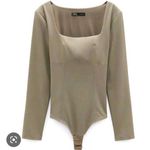 ZARA Square Neck/Queen Anne Neckline Corset Bodysuit - XS Photo 1