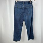 Abercrombie & Fitch Abercrombie &‎ Fitch Ankle Straight Ultra High Rise Distressed Straight Jeans 27 Photo 5