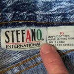 Stefano Vintage 80’s High Waisted Denim Jean Shorts Photo 1