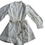 Choosy Women's White Romper with Rope Belt Size XS NWT Photo 2