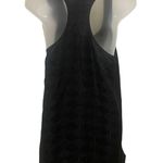 Cache Black Silk Blend Ruffle Dress Photo 1