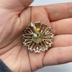 Vintage Sarah Coventry Silver Tone Clip On Earrings Two Pair Set Flowers Photo 2