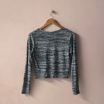 Ambiance Gray Casual Long Sleeve Boxy Cropped Shirt Size L Size L Photo 1