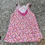 Candie's Women’s  floral jewel tank top. Size medium Photo 0